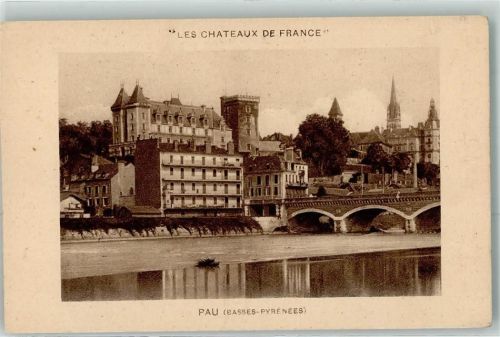 Pau les Chateux de France Basses Pyrenees