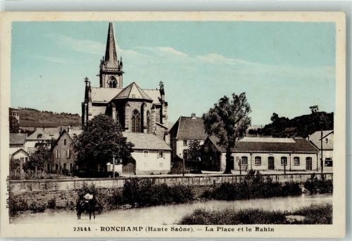 Ronchamp la Place et le Rahin