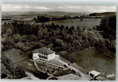 Nieheim Hotel-Gasthaus Berghof Fliegeraufnahme