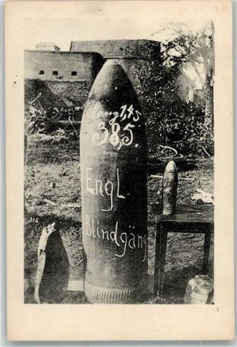 1916 Englische Blingänger Feldpost Infanterie Regiment 27 3 Kompanie
