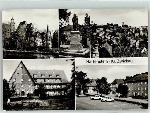 Hartenstein Schloss Stein Paul-Fleming-Denkmal FDGB-Erholungsheim Aktionseinheit 1987