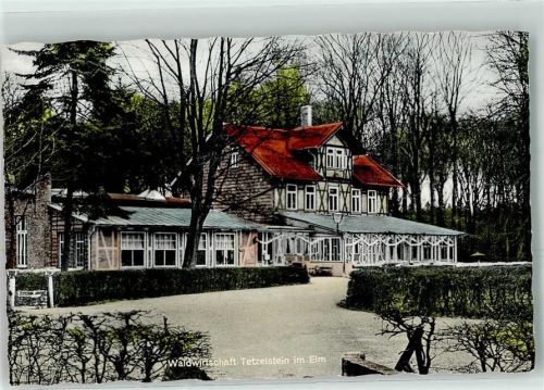 Tetzelstein Waldgasthaus im Elmer Hochwald