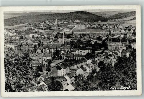 Aue Stadtansicht Erzgebirge