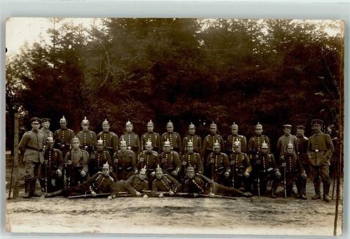 Lockstedter Lager 1916 Uniform Gruppenfoto