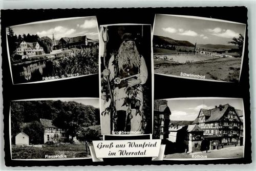 Wanfried Plessehaus Rathaus Schwimmbad Brombeermann