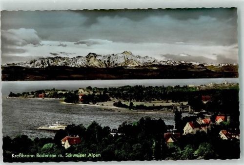 Kressbronn Bodensee Schweizer Alpen