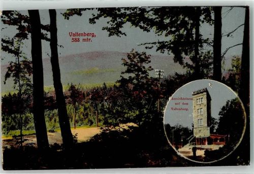 Neukirch 1919 Aussichtsturm auf dem Valtenberg