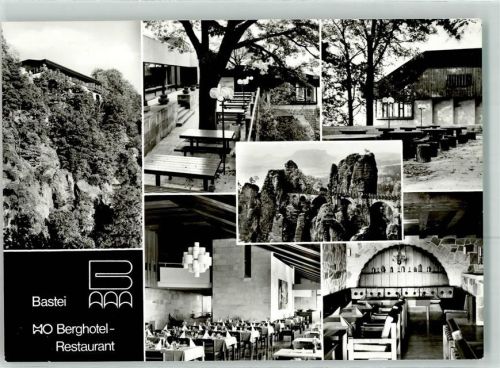 Bastei Berghotel Speisesaal Basteifelsen