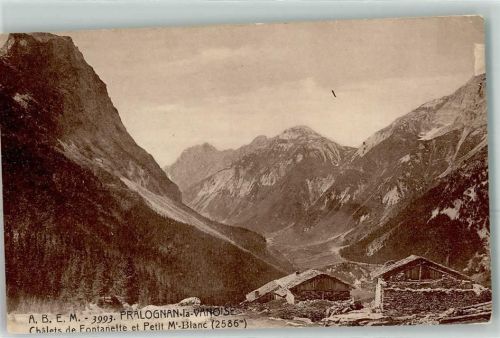 Pralognan-la-Vanoise Chalets de Fontanette et Petit Mont Blanc