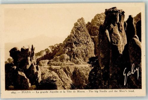 Piana la grande Aiguille et la Tete de Maure