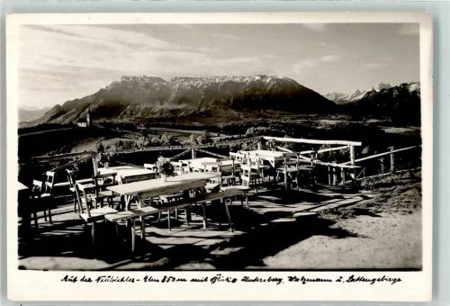 Piding Gasthaus Neubichler Alm Untersberg Watzmann u. Lattengebirge