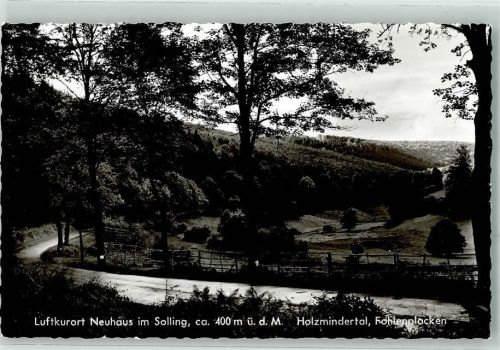 Fohlenplacken im Holzmindetal