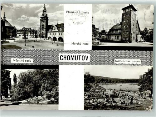 Chomutov Schwimmbad dem Hotel