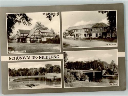Schönwalde HOG Schwanenkrug HO-Kaufhaus Bad