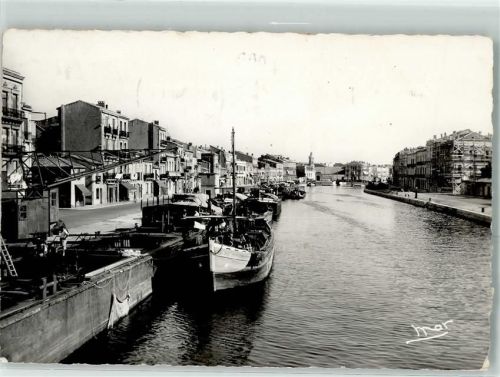 Sete Kanal Binnenschiff Verladekran