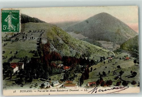 Bussang Blich zu Monts Ruissiers et Drumont