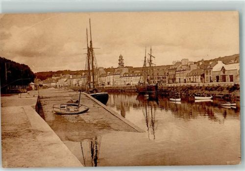 Landerneau Quai de Cornouailles Segelschiff