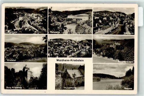 Kriebstein Waldheim Talsperre Burg Kriebstein Stausee Hungerturm