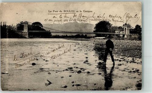 el Volo Le Pont du Boulou et le Canigou Le Boulou Brücke Mann