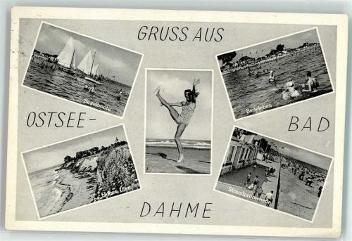 Dahme Segelboote Strandpromenade