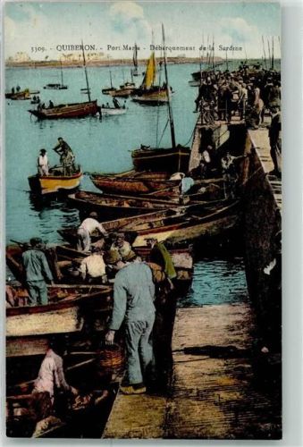 Quiberon Hafen Maria Fischerboote Sardinenfang