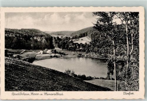 Bad Polzin Tünfsee Fliegeraufnahme Freigeg. vom RLM E 40310/41