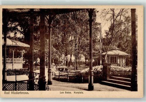 Niederbronn-les-Bains les Bains Kurplatz