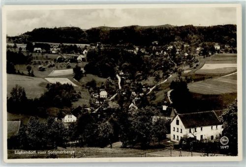Luftkurort Lückendorf Blick vom Sommerberg