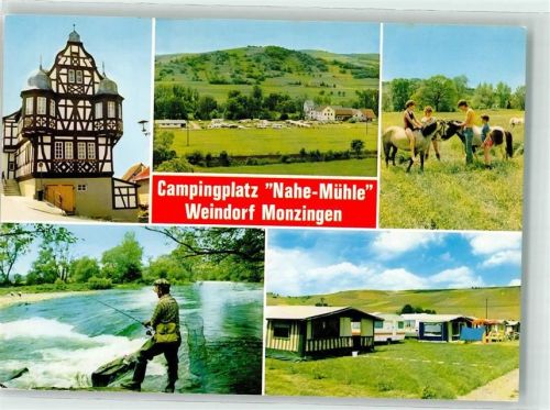 Monzingen Campingplatz Nahemühle Haus Müller Angler Ponyreiten