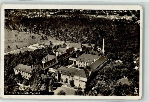 Treptow Fliegeraufnahme Diakonissenmutterhaus Königin Elisabeth Hospital Oberschönweide