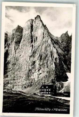 Hinterriß Falkenhütte i. Karwendel Hüttenstempel