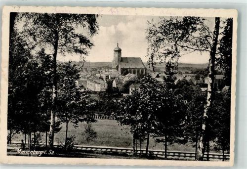 Marienberg 1941 mit Stadtkirche St. Marien