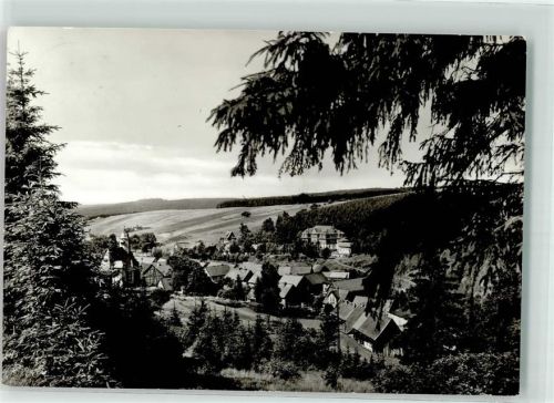 38899 O3721 Trautenstein - Blick auf das Kinderkurheim Harzland