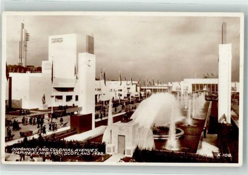 Glasgow 1938 Ausstellung Schottland 1938 Foto AK