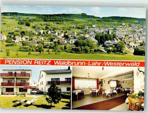 Waldbrunn Pension Reitz Gastraum Liegewiese Garten