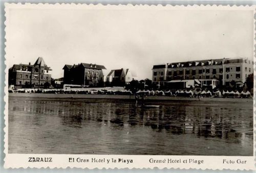 Zarauz Grand Hotel Schwimmbad Strand