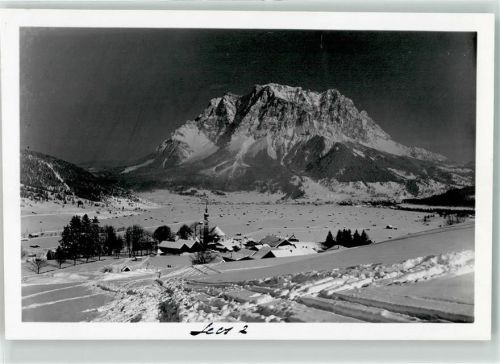 Lermoos Ort handschriftlich Winter