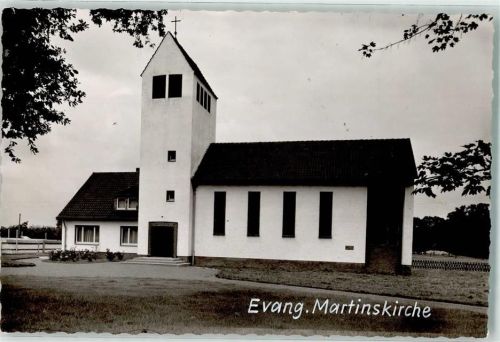 Drensteinfurt Foto Original aus Archiv eines Ansichtskartenverlags Ev. Kirche Ort handschriftlich