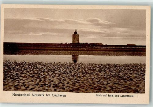 27499 W2000 Neuwerk Insel - Insel mit Leuchtturm