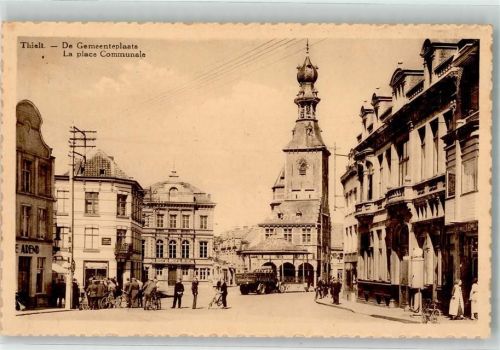Thielt LKW Kirche La Place Communale