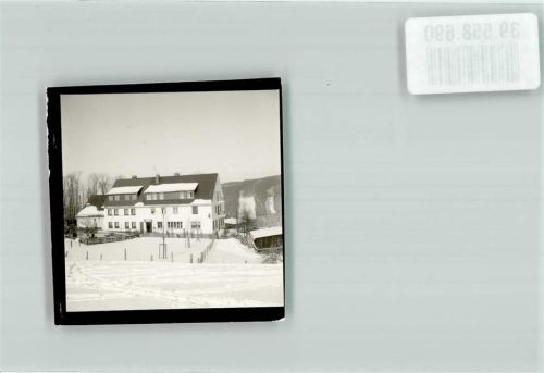 59846 W5768 Wildewiese , Sorpetal FOTO KEINE AK Foto Original aus Archiv eines Ansichtskartenverlag Pension im Schnee Ort handschriftlich