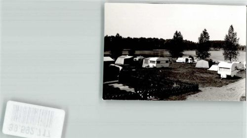 Seck Campingplatz Weiherhof Foto Original aus Archiv eines Ansichtskartenverlags Ort handschriftlich