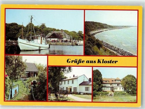 Kloster Hafen Steinwall Kapitänshaus Gasthaus Enddorn HO-Gasthaus Dornbusch