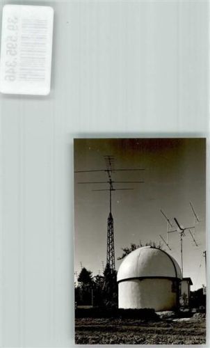 Schwarzbach Mast Antenne Häuschen Kugeldach Ort handschriftlch Foto Original aus Archiv eines Ansichtskartenverlags