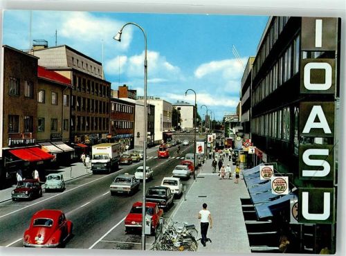 Kouvola VW Käfer Auto Oldtimer Kauppalankatu