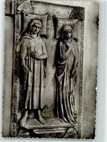 Lich Grabmal Kuno von Falkensteins und seiner Frau Anna von Nassau 1338 Marien Stiftskirche