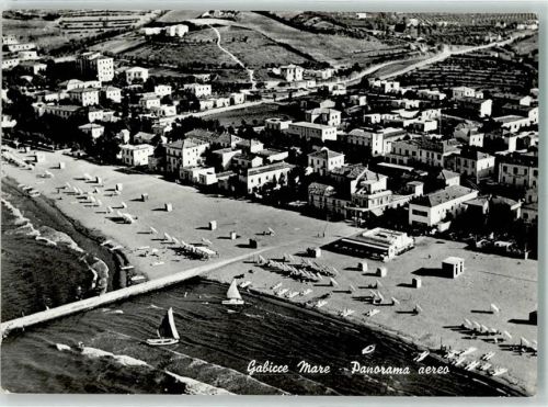 Gabicce Mare 1954 Fliegeraufnahme