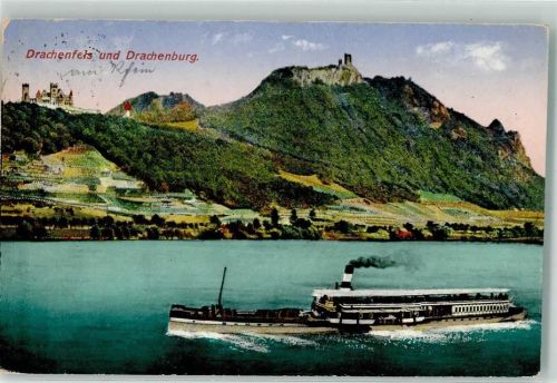 Drachenfels Drachenburg Dampfer