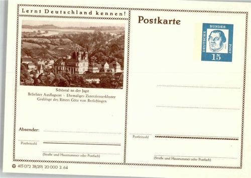 Schöntal Ehemaliges Zisterzienserkloster Grablege des Ritters Götz von Berlichingen