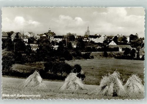 Radevormwald mit Reformierter Kirche und Lutherischer Kirche